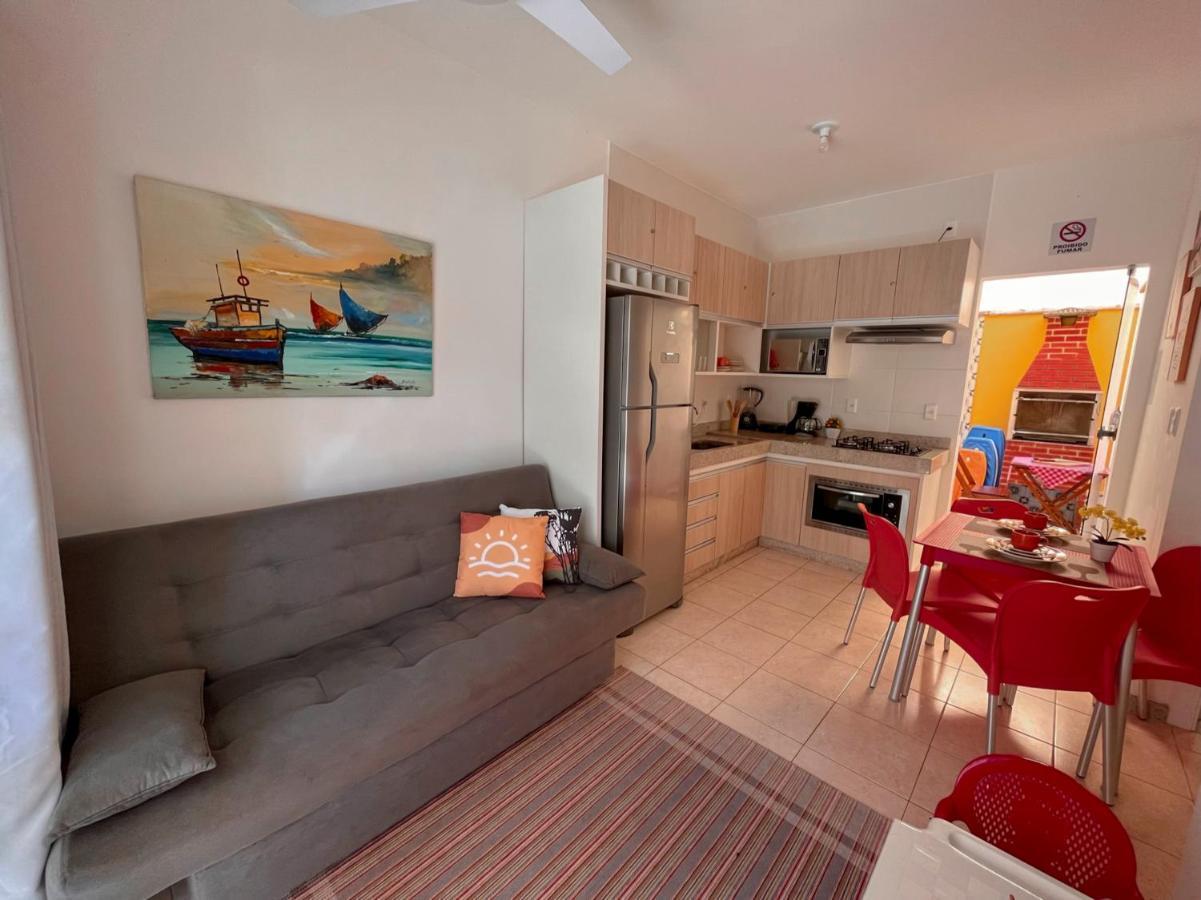 Ferienwohnung Promocao No Pedacinho Do Paraiso - Cond Praia Dos Corais - 200M Praias C Vermelha E Muta, Prox Cabana Dos Corais - Apto Terreo, 2 Quartos Com Ar-Condicionado, Area Gourmet Com Churrasqueira, Cozinha Completa, Wi-Fi 200 Mbps Porto Seguro Exterior foto