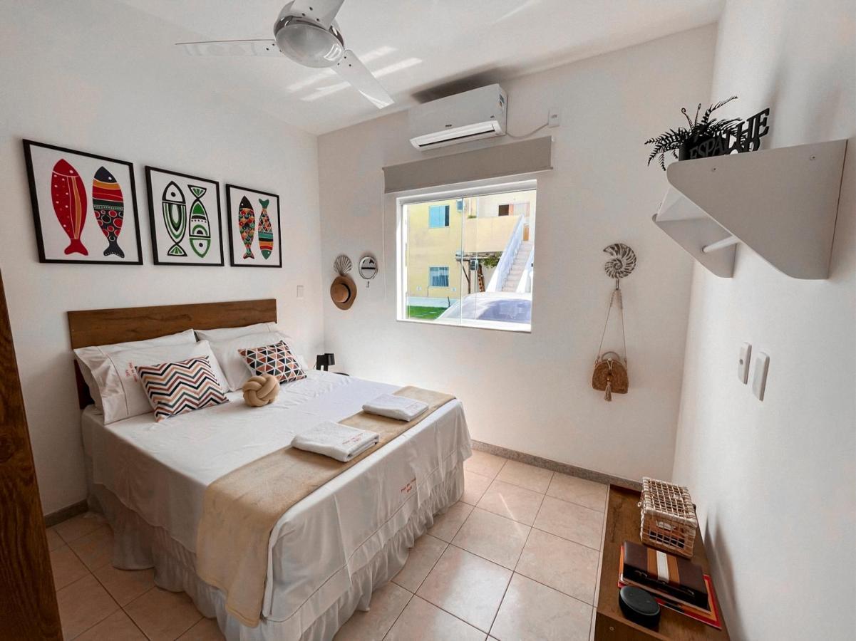 Ferienwohnung Promocao No Pedacinho Do Paraiso - Cond Praia Dos Corais - 200M Praias C Vermelha E Muta, Prox Cabana Dos Corais - Apto Terreo, 2 Quartos Com Ar-Condicionado, Area Gourmet Com Churrasqueira, Cozinha Completa, Wi-Fi 200 Mbps Porto Seguro Exterior foto